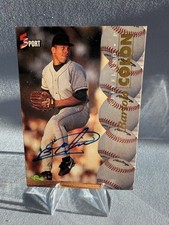 1995 Classic 5 Sport - Autographs Bartolo Colon Limited Edition (AU, RC)