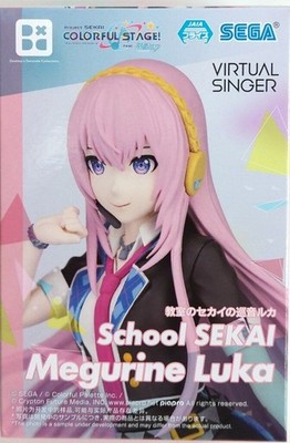 [USED] SEGA Project SEKAI Desktop×Decorate Megurine Luka (School Sekai) Figure