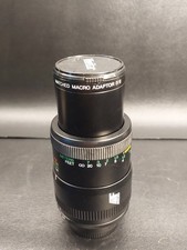 Vintage Vivitar Macro AF Camera Lens 1:10 Mag. w/ Matched Macro Adaptor 1:1
