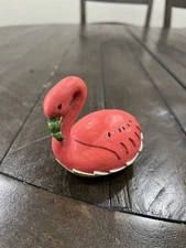 Home Grown Watermelon Flamingo Enesco 2010 Figurine 4022976