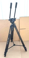 Davis & Sanford Provista 7518B Tripod Aluminum - FM18 Fluid Head w/Soft Case