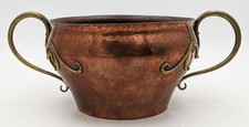 BIRMINGHAM GUILD OF HANDICRAFTS COPPER JARDINIERE ARTHUR STANSFIELD DIXON c1900
