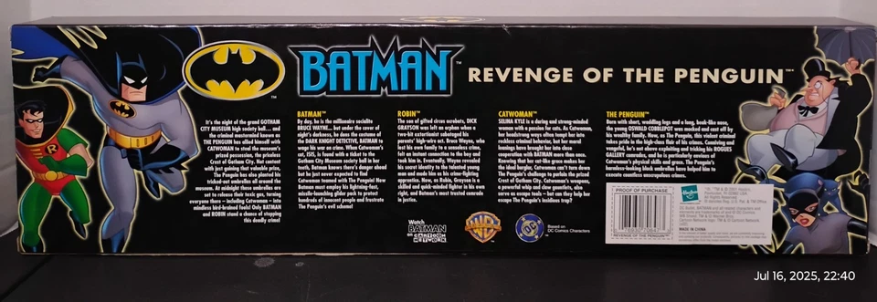 Juego de figuras de acción Hasbro 2001 "La venganza del pingüino" nuevo en caja/sin abrir sellado Foto 2 de 4