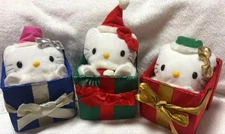 Hello Kitty Limited Edition Christmas Hand Puppet Box Rare New With Tags