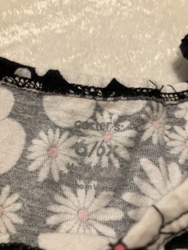 Carter’s Floral Dress Girls Size 6 - Picture 5 of 5