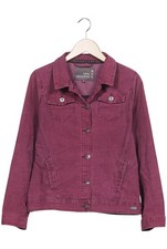 CECIL Jacke Damen Anorak Jacket Kurzmantel Gr. S Baumwolle Bordeaux #odo3f00