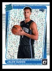 2021 Donruss Optic Basketball White Sparkle Jalen Suggs #179