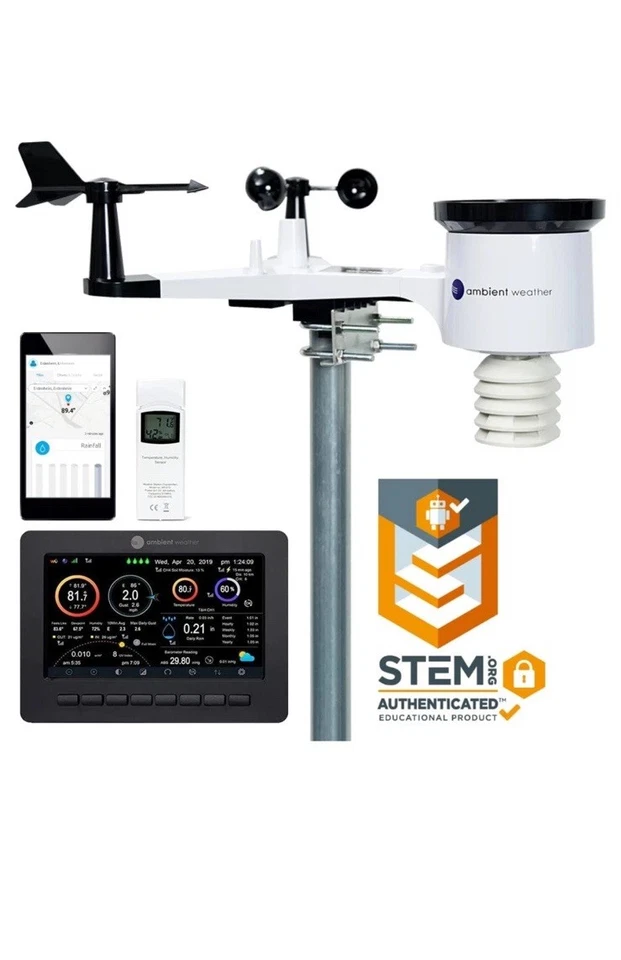 WS-2000 Smart Weather Station with WiFi Remote Monitoring and Alerts - Image 3 of 4