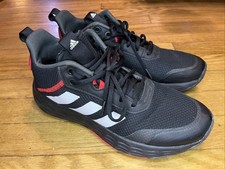 Adidas Ownthegame H00471 Black Basketball Shoes Sneakers Mens Size 8 Super Clean