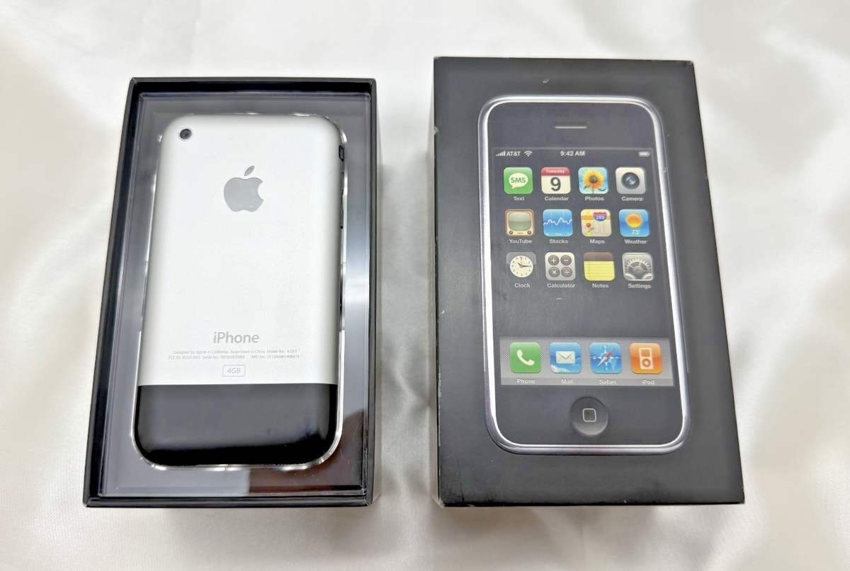 Apple iPhone 2G 4GB ジャンク 初代iPhone A1203 Apple iPhone 1st Generation 2G 4GB AT&T A1203 (GSM) iOS 1.0 | eBay