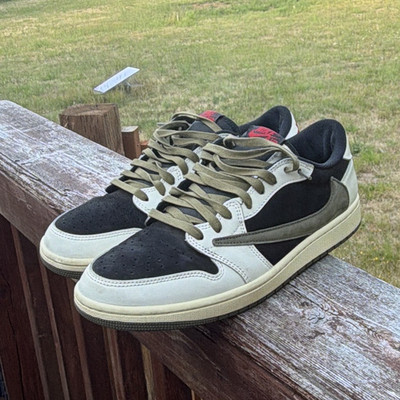 Travis Scott x Wmns Air Jordan 1 Retro Low OG SP 'Olive'