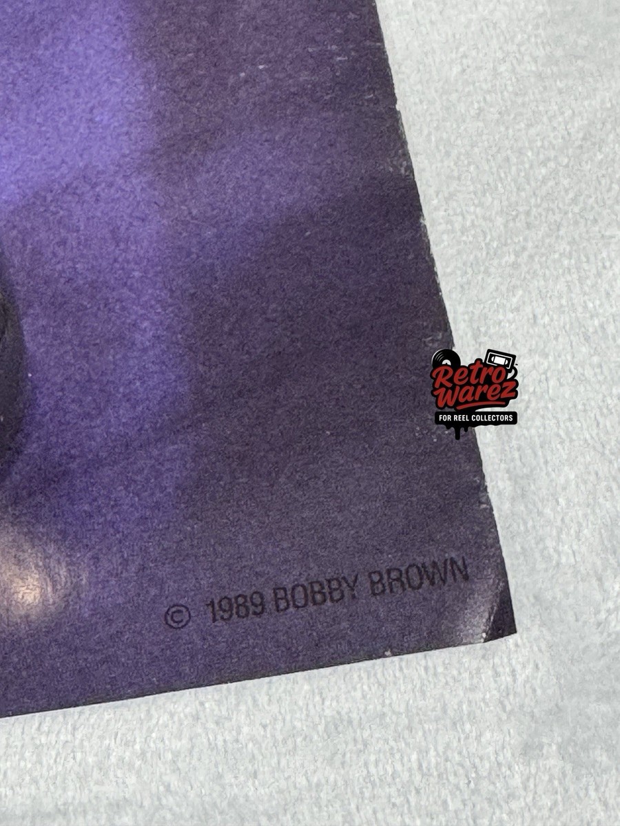 Bobby Brown Vintage 1989 Poster 24x36” Rap Hiphop R&B Artists