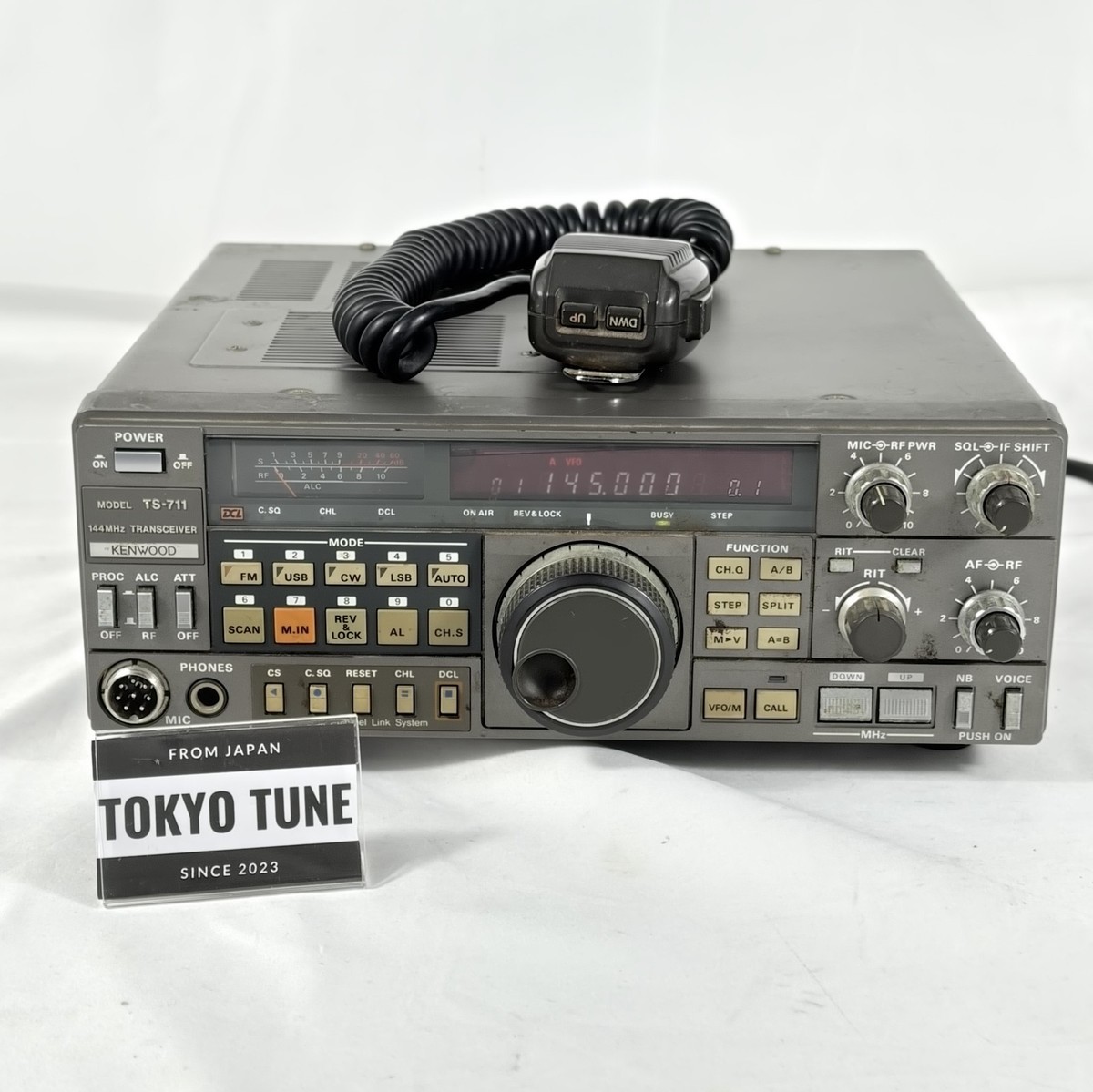 Kenwood TS-711 10W 144MHz 2m Allmode Transceiver w/Cable Used