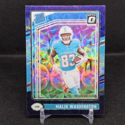 2024 Donruss Optic #272 Malik Washington Purple Scope