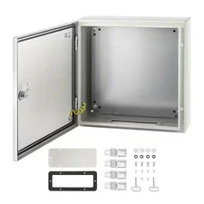 16"x16"x6'' Carbon Steel Electrical Enclosure Wall Mount Junction Box IP66