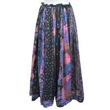 Sweet Talk maxiskirt, patchwork strips, bohemian, gypsy, festival, global travel