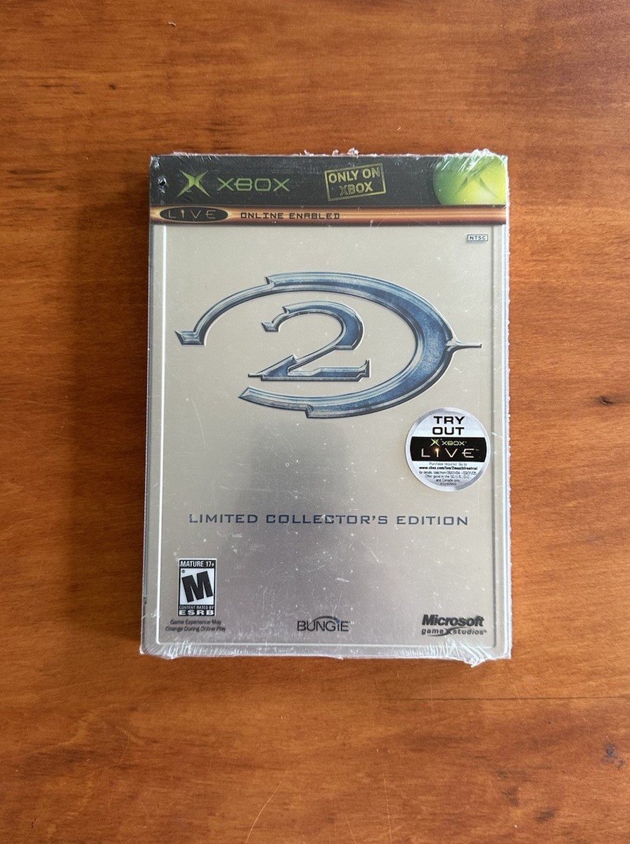 Halo 2　リミテッドエディション cm3dmju Halo 2 Metal Box Edition Limited Collector Xbox 360 2 Disc