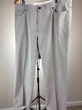 Ermenegildo ZEGNA Light Gray Mens Casual Pants 38 waist