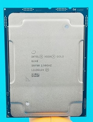 Intel Xeon Gold 6248 SRF90 20-Core 2.5GHz 28MB LGA3647 Server CPU Processor