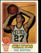 1973-74 TOPPS #126 PAUL WESTPHAL RC CELTICS