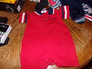 +INFANT BOYS WEEBOK SUMMER ROMPER SIZE 6-9 MONTHS-