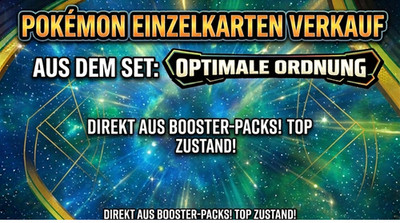 Pokemon Karten Optimale Ordnung / POR / Einzelkarten zur Auswahl / Deutsch / NM