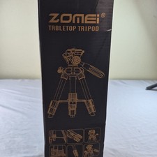 ZOMEi Portable Aluminum Tabletop Camera Tripod with Pan Head and Carrying Case