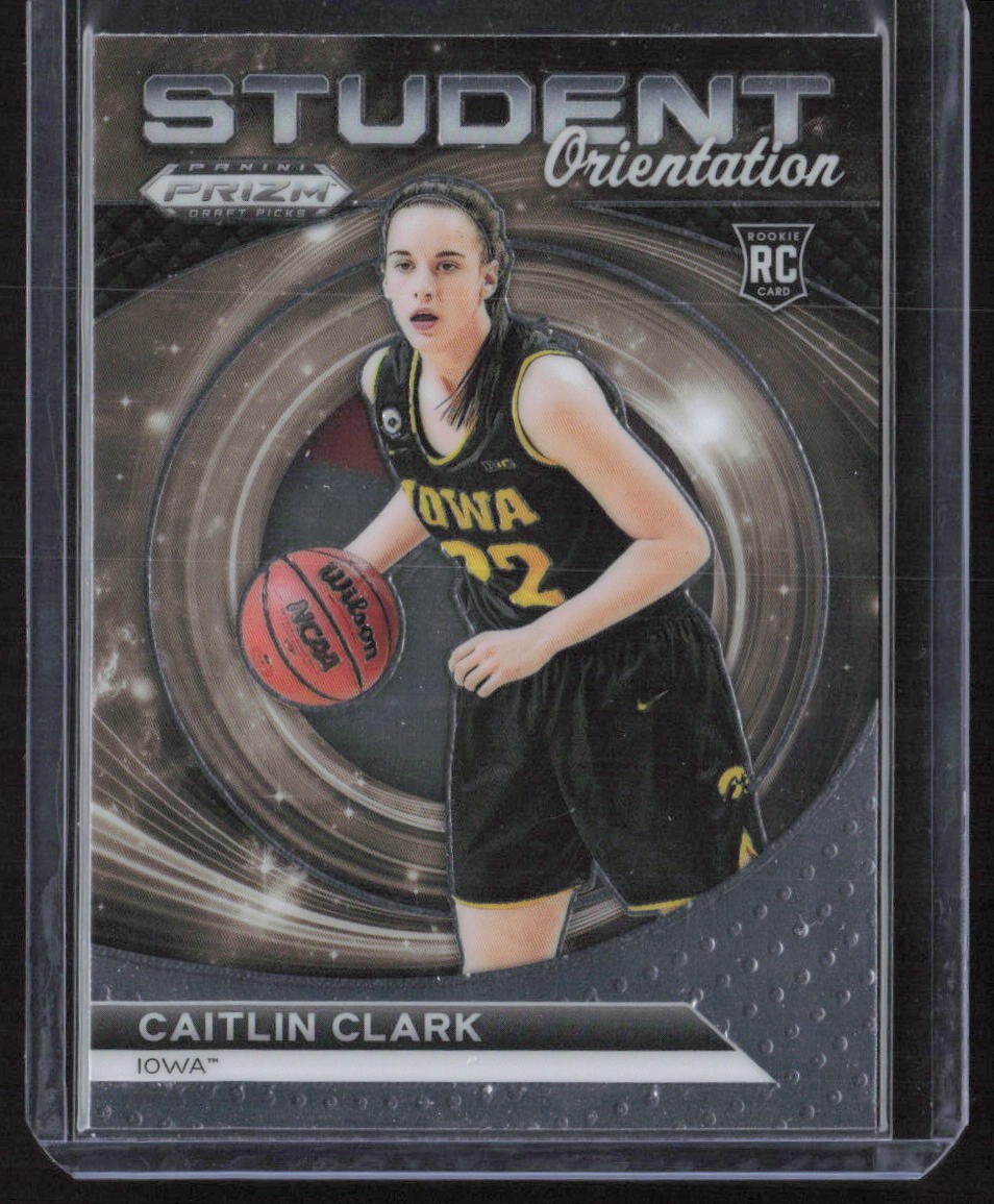 2024 Panini Prizm Draft Picks #22 Caitlin Clark Student Orientation