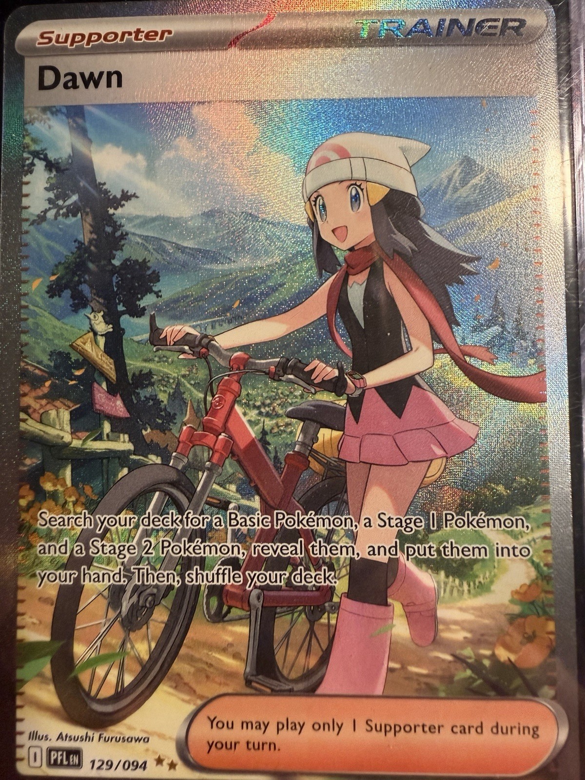 POKEMON Full Art 7 Card Lot DAWN PIPLUP DEWGONG PHANTASMAL & PERFECT ORDER