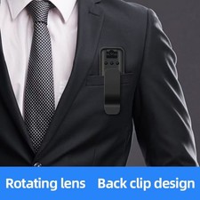 1080P Small Body Camera With Audio  Video Recording Portable Rotatable YWBY