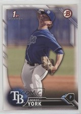2016 Bowman Draft Draft Picks Mikey York #BD-119 15fy