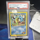 Pokémon TCG Misty's Gyarados Holo Rare 1st Edition Gym Heroes PSA 8