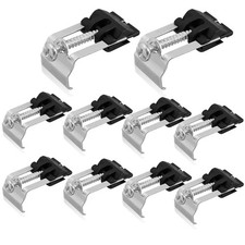 Undermount Sink Brackets 10 PCS Kitchen Fixing Clips one size, Black