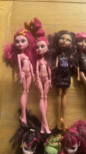 Monster High Muñecas Paquete x20 Accesorios Ropa Mascotas Figuras Raras - Imagen 2 de 21
