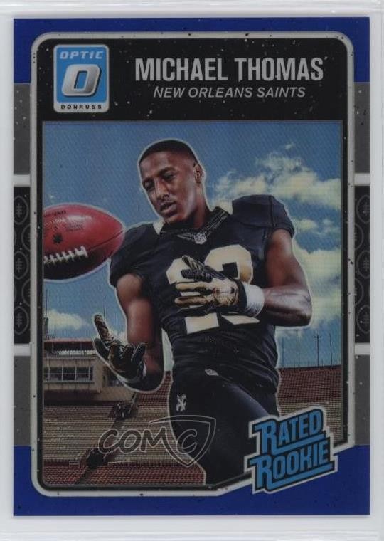 2016 Donruss Optic Rated Rookie Blue 6/149 Michael Thomas #186 Rookie RC 9cf