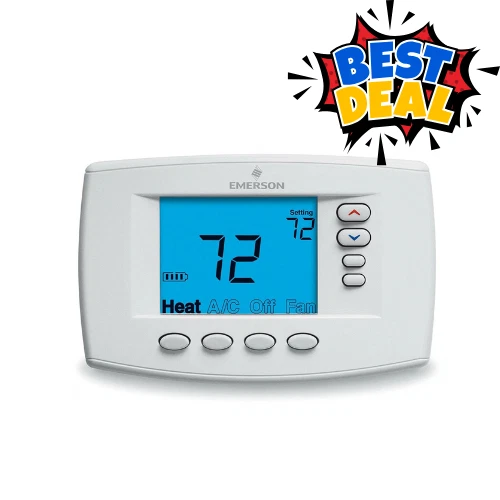 New OEM White-Rodgers 1F95EZ-0671 Thermostat 7-Day 4 Heat/2 Cool