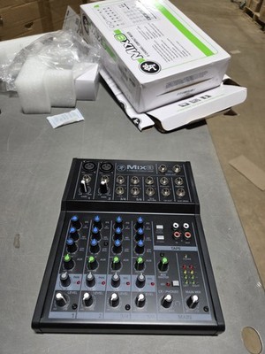 Mackie Mix8 8-Channel Compact Mixer with 2 MIC Pre Amps - Used