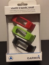 Garmin Vivofit 2 Bands, Small 3pk Red, Green,  Black
