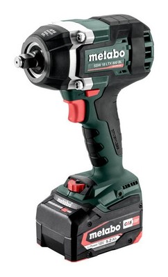 Metabo SSW 18 LTX 800 BL Akku-Schlagschrauber 2 x 5,2 Ah Li-Ion in metaBox 145 L