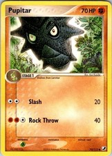 Pupitar 70/115 Common Unseen Forces Pokemon Damaged on eBay