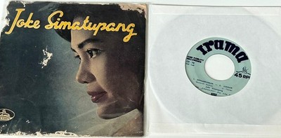 Joke Simatupang Dini Dan Didi Dengarkanlah Vinyl 7'' Indonesia Keroncong Indian