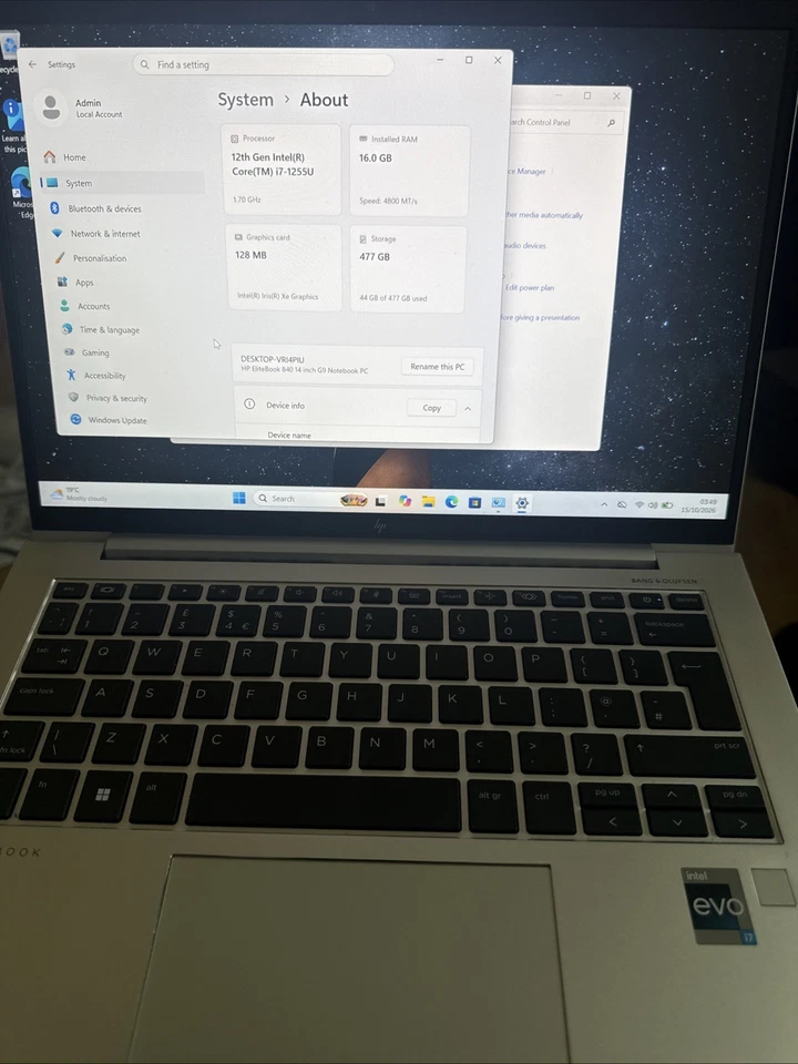 HP EliteBook 840 G9 · i7-1255U · 16GB · 512GB, photo 1 of 5