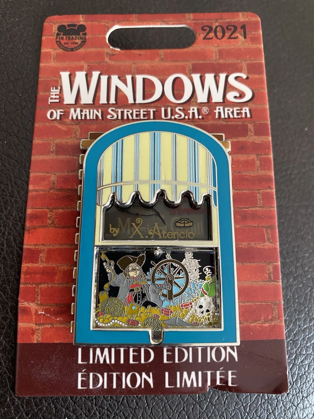 NEW Walt Disney World Parks Windows of Main Street USA Pirates Caribbean PIN