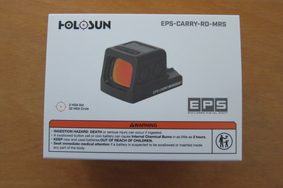Holosun EPS-CARRY-RD-MRS geschlossenes Reflexvisier 2MOA/32MOA