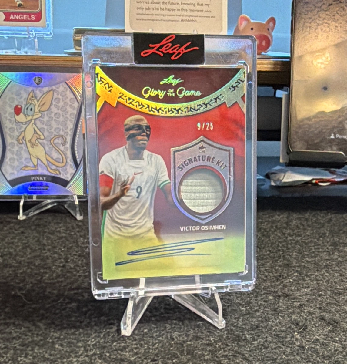 Soccer Nigeria Autographed Sports Trading Cards & Accessories for