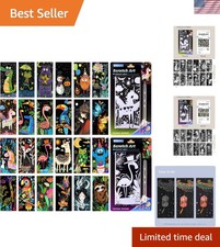Beginner-Friendly Scratch Art Bookmark Set - Perfect Gift for Art Lovers