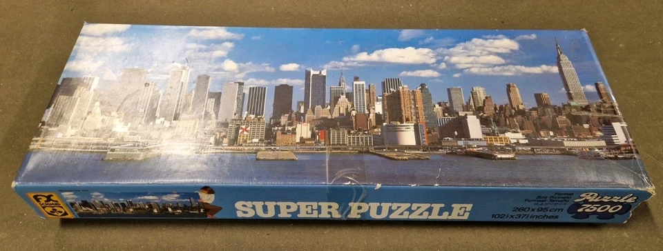 F14-BI Jigsaw Puzzle 7500 Pieces FX Schmidt New York Skyline House Clearance Jigsaw - Image 2 of 3