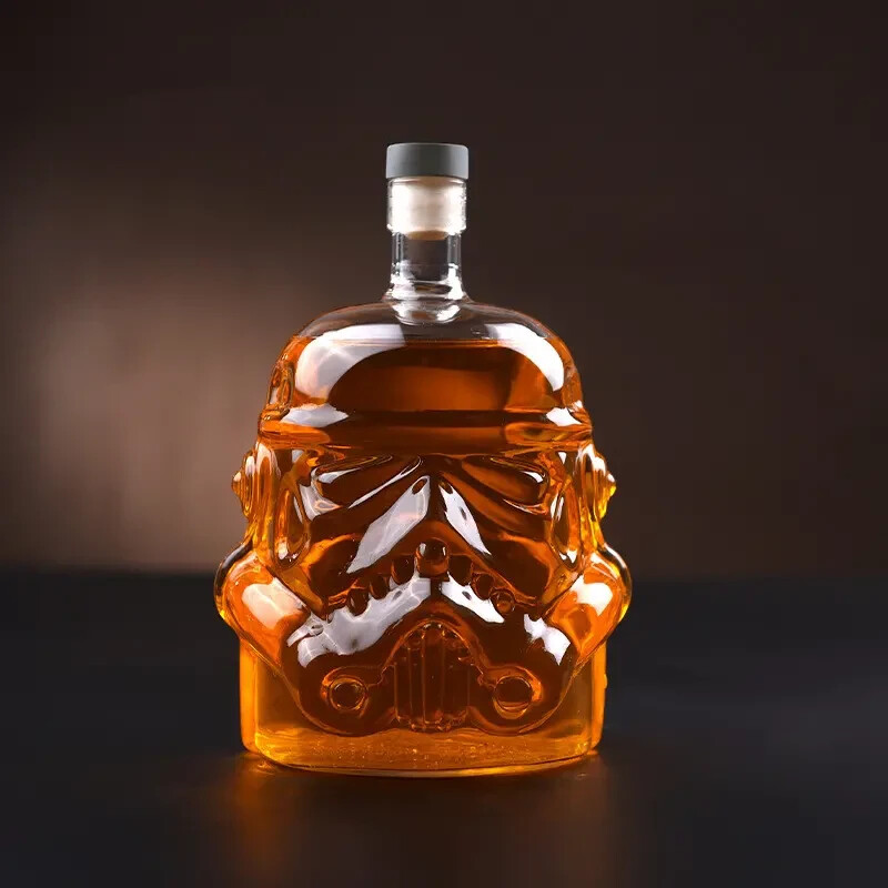 Star Wars Stormtrooper Whiskey Brandy Glass Decanter for Fans-image