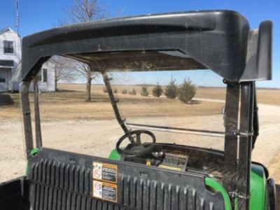 JOHN DEERE GATOR HPX 4x4, XUV 620i, 625i, 825i, 850D, 855D REAR WINDSHIELD SALE!