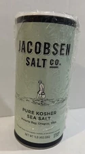 Jacobsen Salt Co Pure Kosher Sea Salt 1 LB   U53A